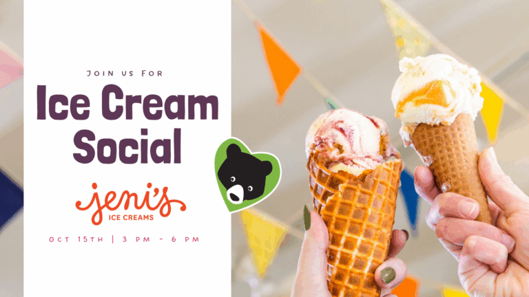 Jeni’s Ice Cream Social: Oct. 15, 3-6 pm